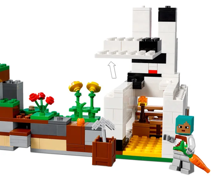 LEGO® Minecraft 21181 Il Ranch del Coniglio - vue 6