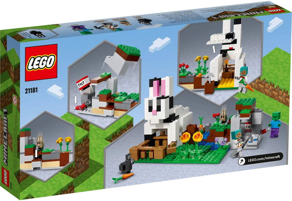 LEGO® Minecraft 21181 Il Ranch del Coniglio - vue 9
