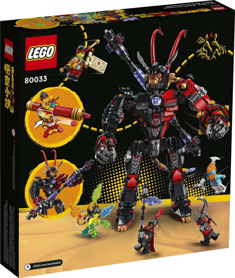 LEGO® Monkie Kid 80033 Il Mech di Evil Macaque - vue 2