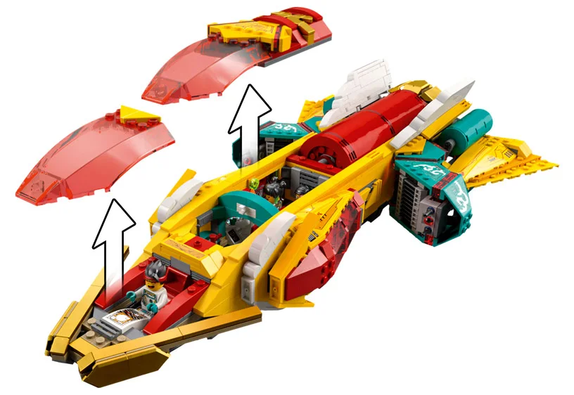 LEGO® Monkie Kid 80035 L’esploratore galattico di Monkie Kid - vue 11