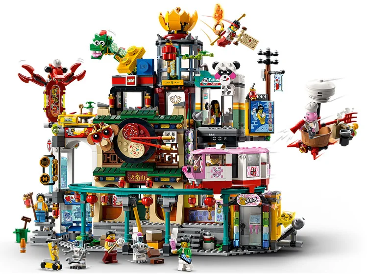 LEGO® Monkie Kid 80036 La città delle lanterne - vue 3