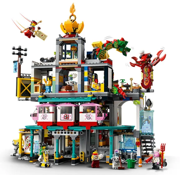 LEGO® Monkie Kid 80036 La città delle lanterne - vue 4