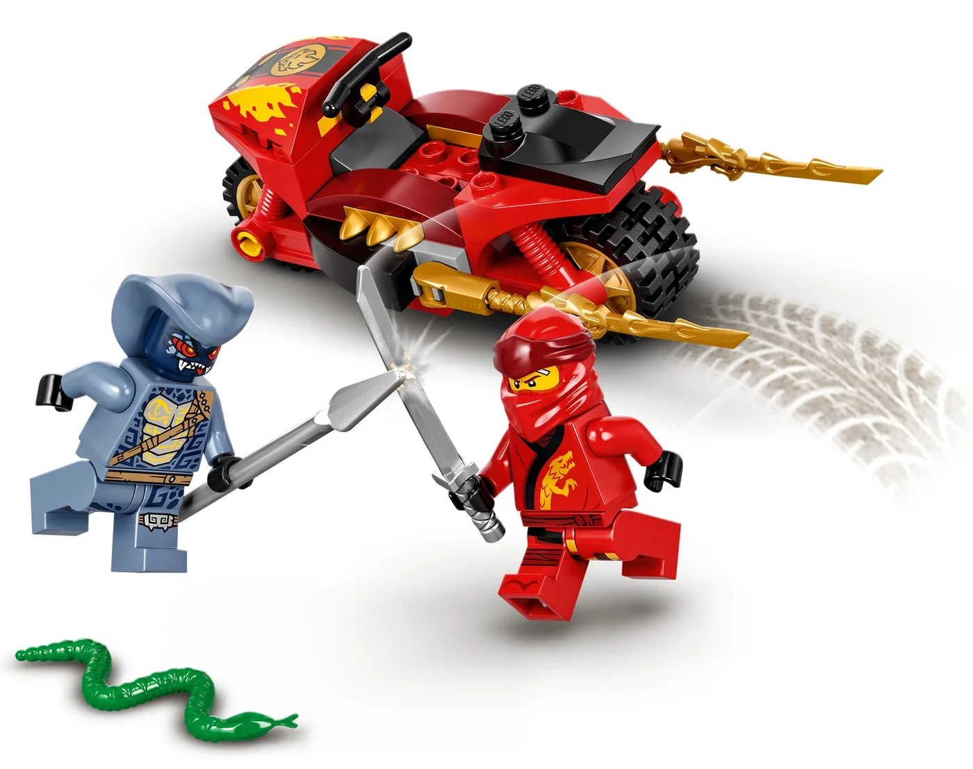 LEGO® NINJAGO 71734 La moto di Kai - vue 6