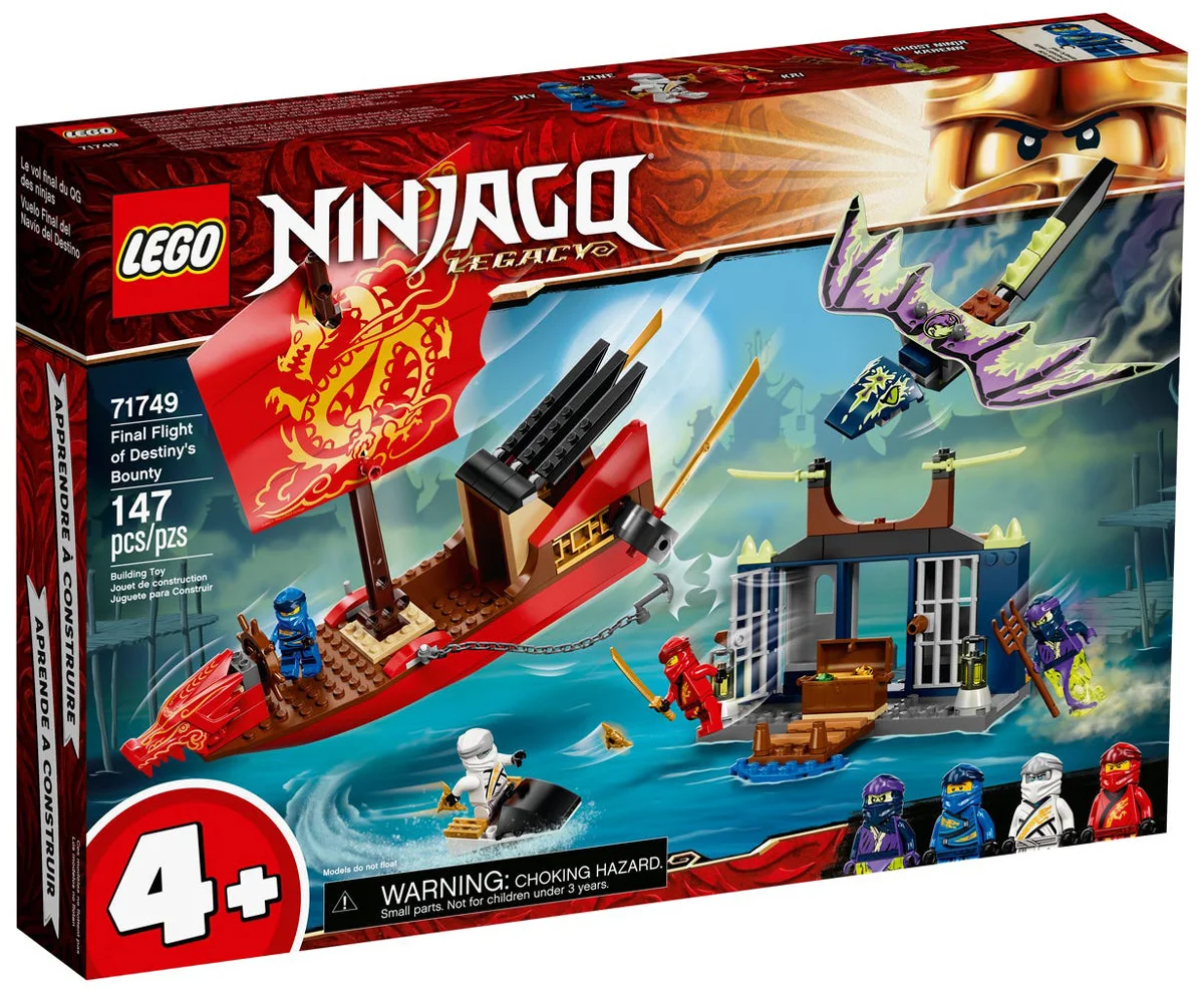 LEGO® NINJAGO 71749 Il volo finale del Vascello del Destino - vue 2