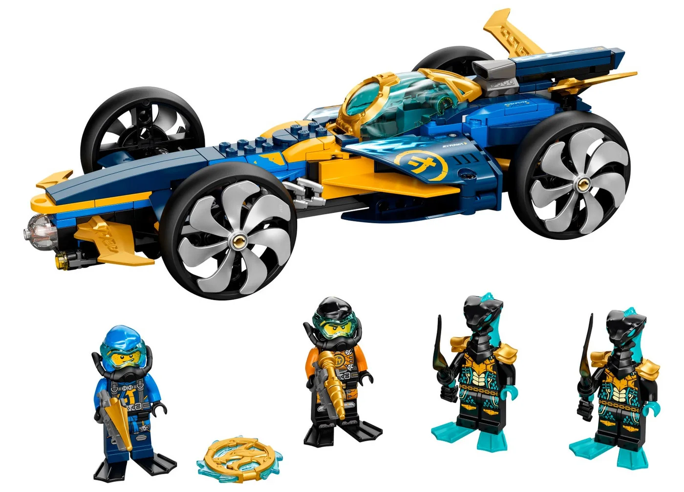 LEGO® NINJAGO 71752 Bolide subacqueo dei Ninja - vue 6