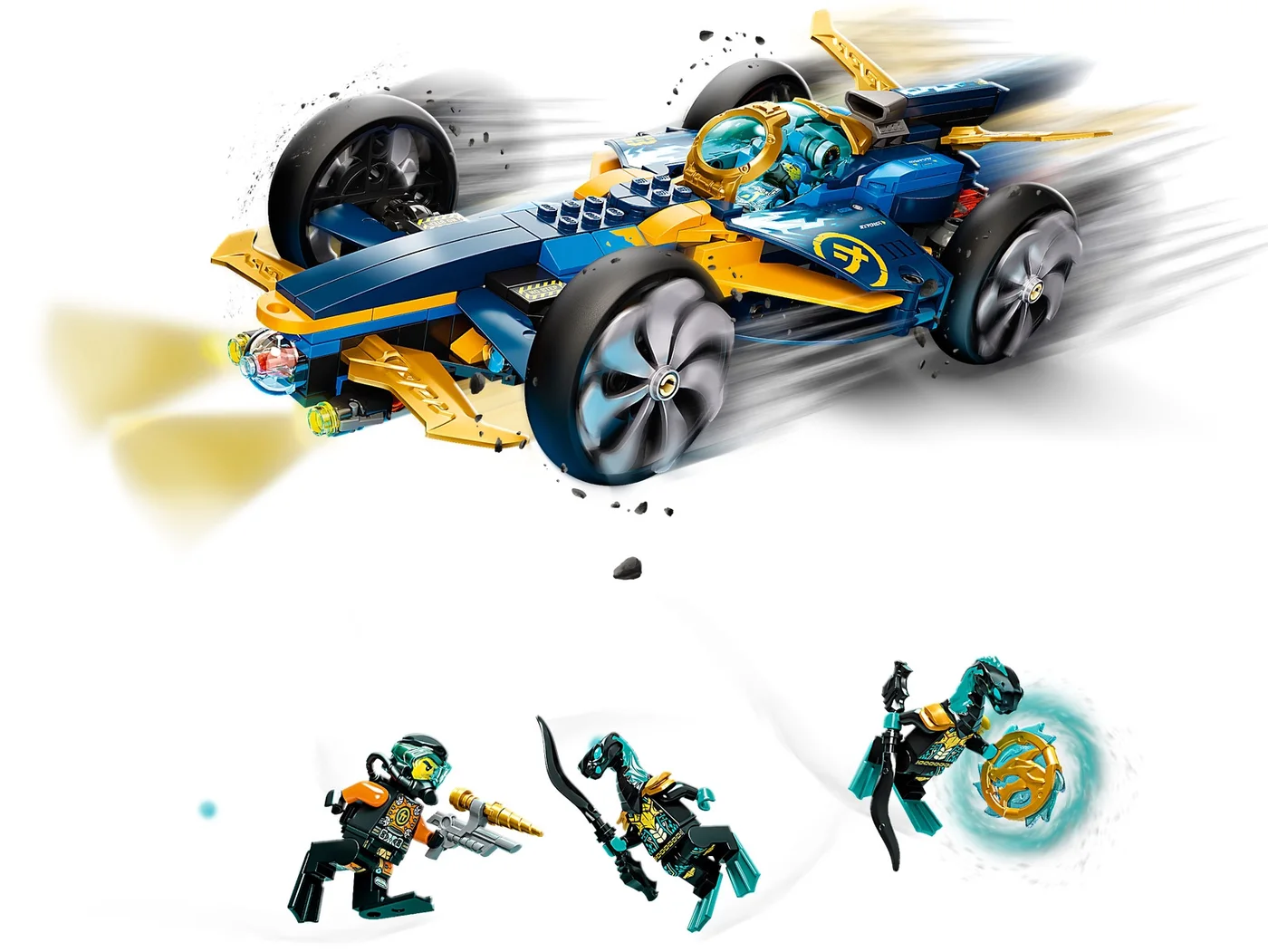 LEGO® NINJAGO 71752 Bolide subacqueo dei Ninja - vue 11