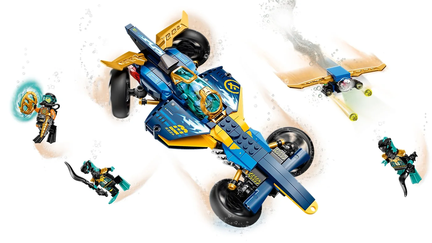 LEGO® NINJAGO 71752 Bolide subacqueo dei Ninja - vue 13