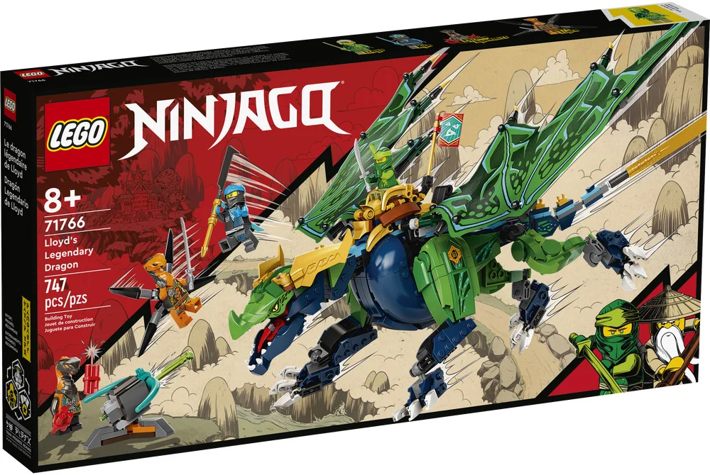 LEGO® Ninjago 71766 Dragone Leggendario di Lloyd - vue 2