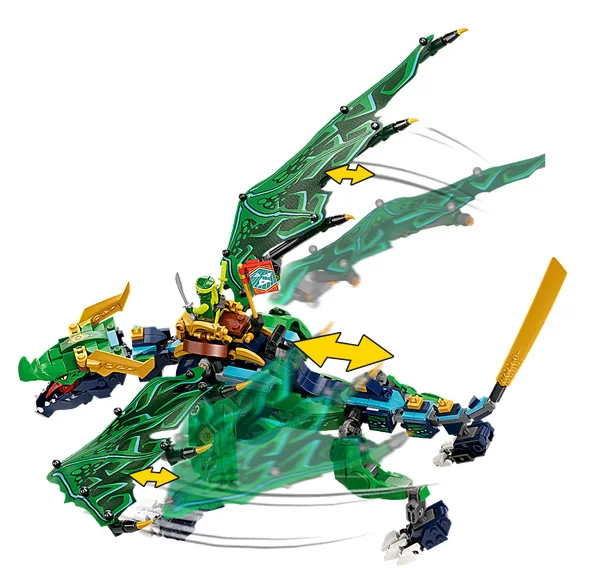 LEGO® Ninjago 71766 Dragone Leggendario di Lloyd - vue 4