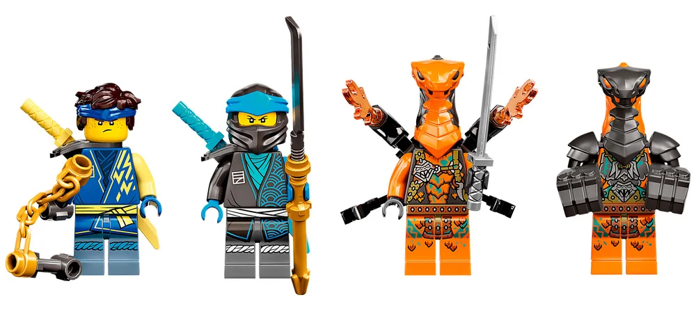 LEGO® Ninjago 71776 Auto da corsa di Jay e Nya – EVOLUTION - vue 10