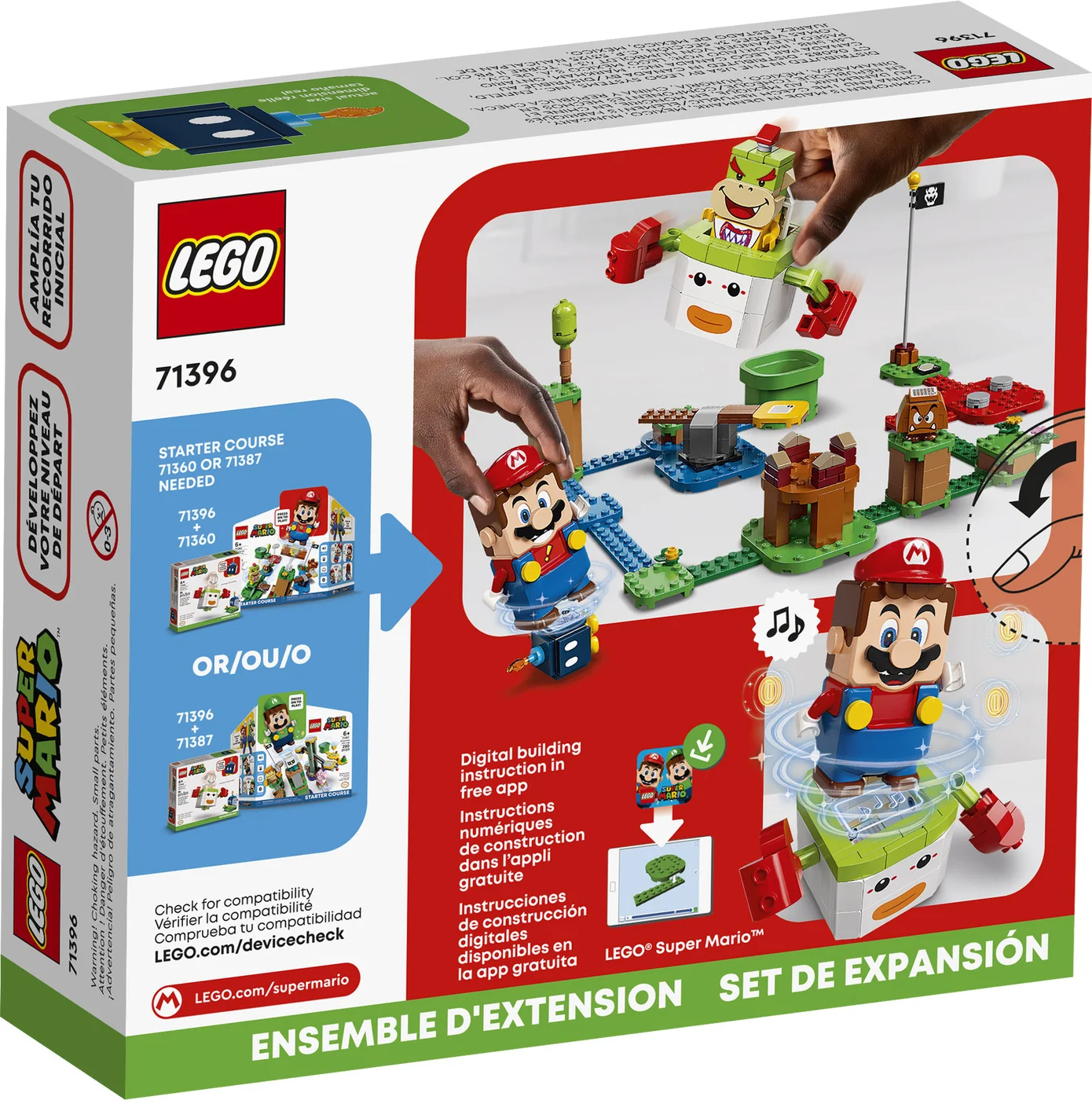 LEGO® Super Mario 71396 Clown Koopa di Bowser Junior – Pacchetto di espansione - vue 9