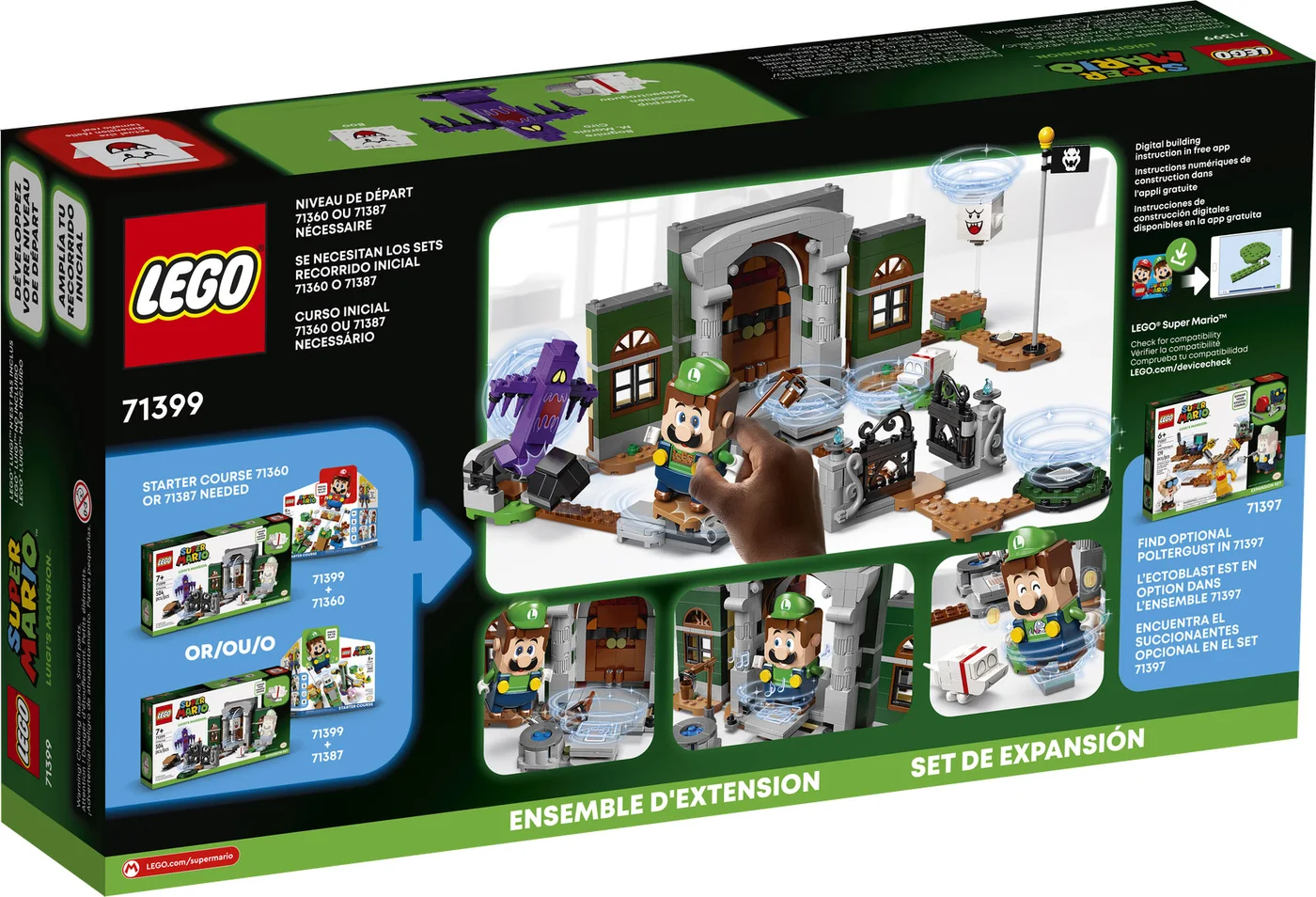 LEGO® Super Mario 71399 Atrio di Luigi’s Mansion – Pacchetto di espansione - vue 7