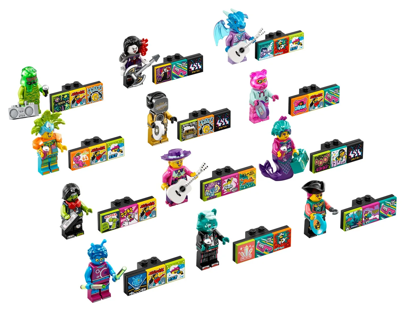 LEGO® Vidiyo 43108 Bandmates Serie 2 - vue 3