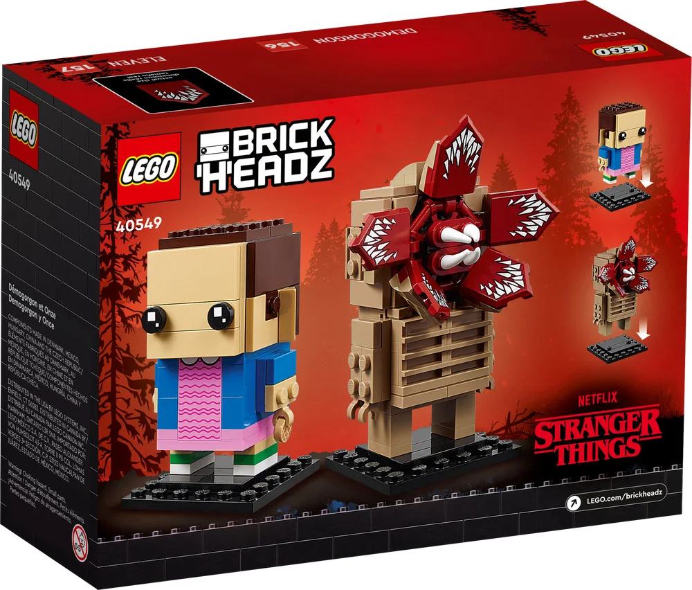 LEGO® BrickHeadz 40549 Demogorgone e Undici - vue 5