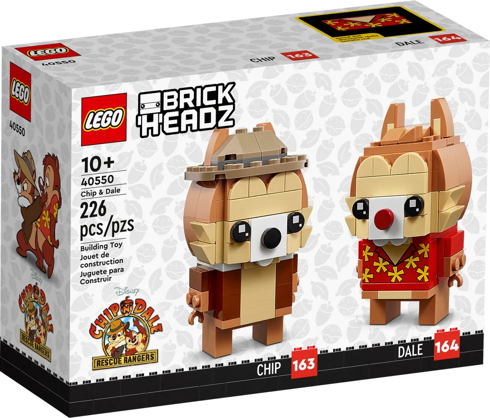 LEGO® BrickHeadz 40550 Chip e Dale - vue 2