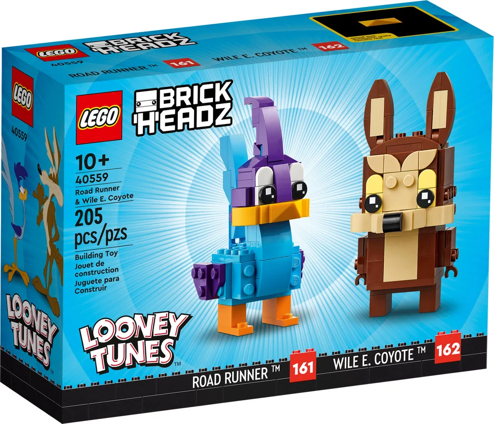 LEGO® BrickHeadz 40559 Beep Beep e Willy il Coyote - vue 2