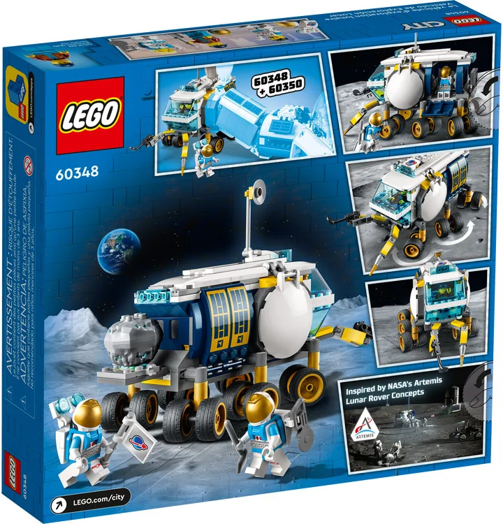 LEGO® City 60348 Rover lunare - vue 7