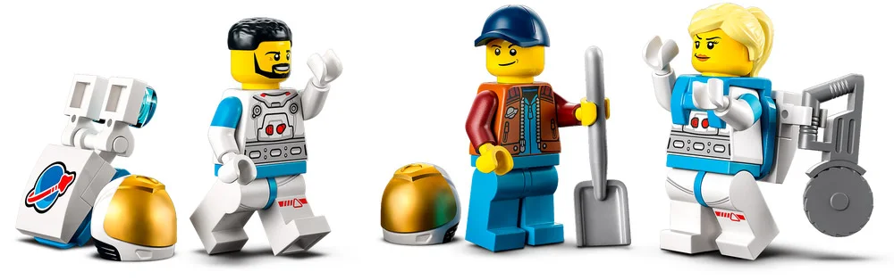 LEGO® City 60348 Rover lunare - vue 9