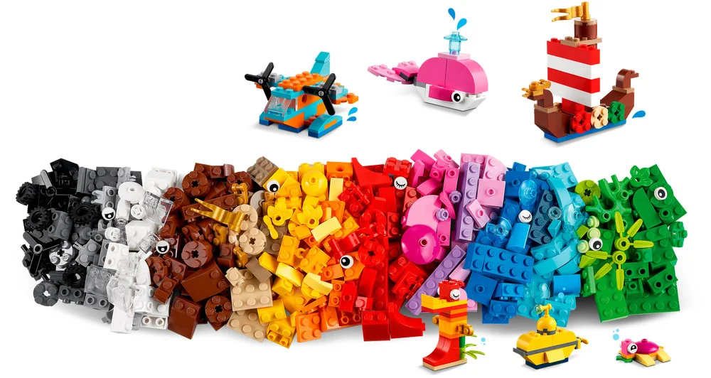 LEGO® Classic 11018 Divertimento creativo sull’oceano - vue 3
