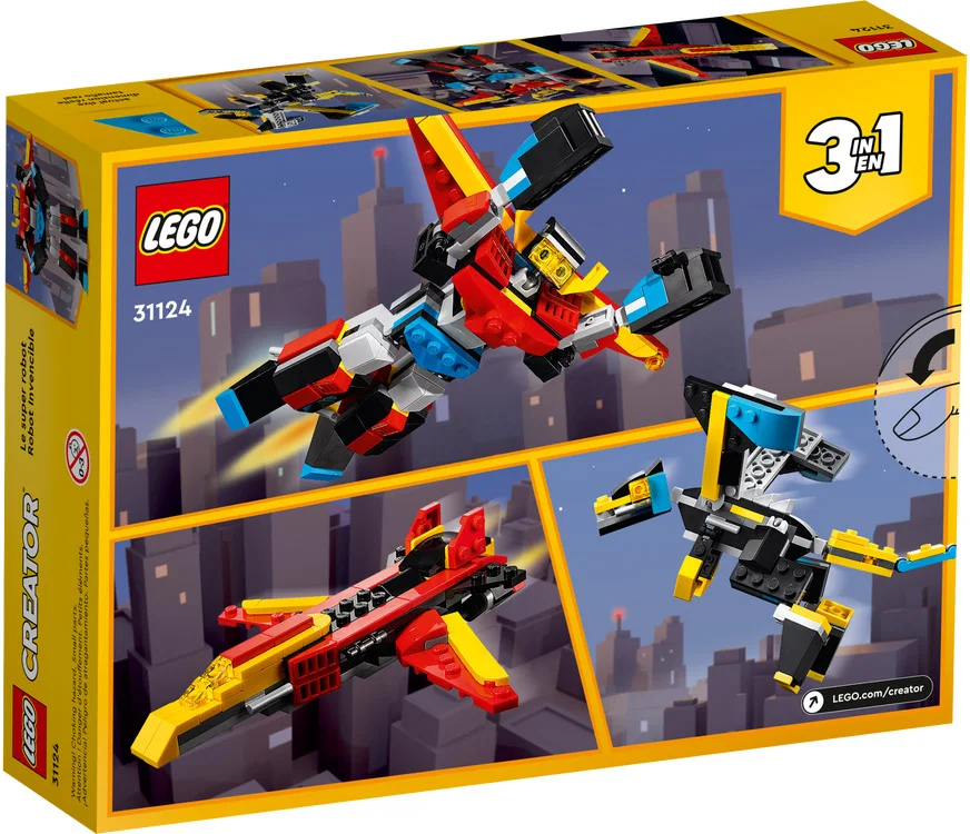 LEGO® Creator 31124 Super Robot - vue 9