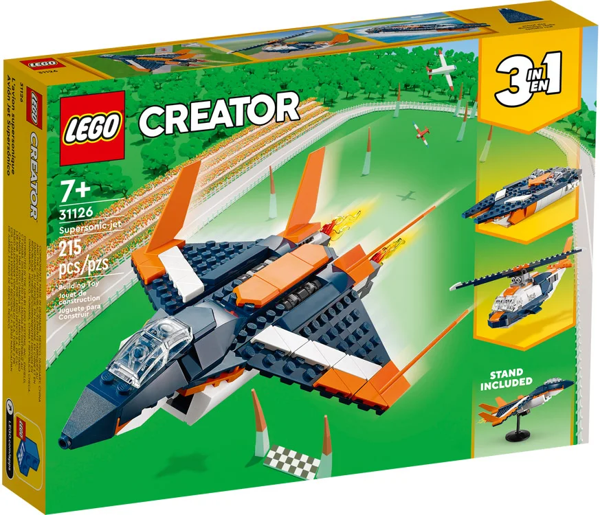 LEGO® Creator 31126 Jet supersonico - vue 2