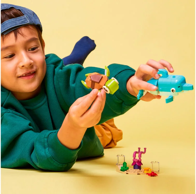 LEGO® Creator 31128 Delfino e tartaruga - vue 7