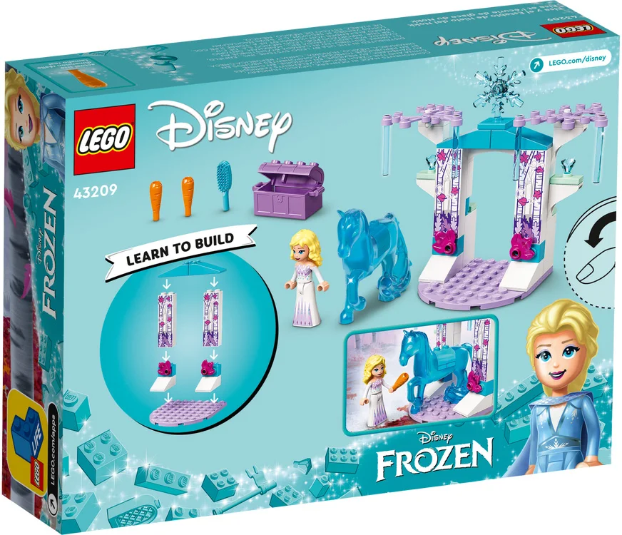 LEGO® Disney 43209 Elsa e la stalla di ghiaccio di Nokk - vue 6