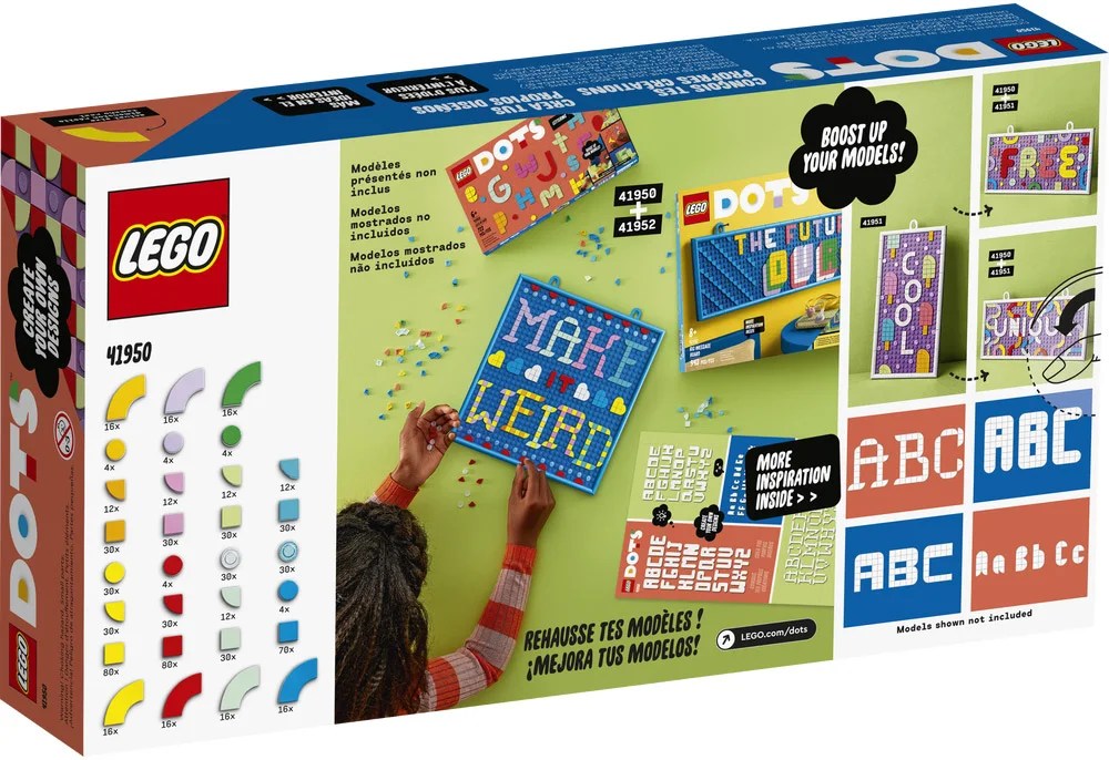 LEGO® DOTS 41950 DOTS MEGA PACK – Lettere e caratteri - vue 3