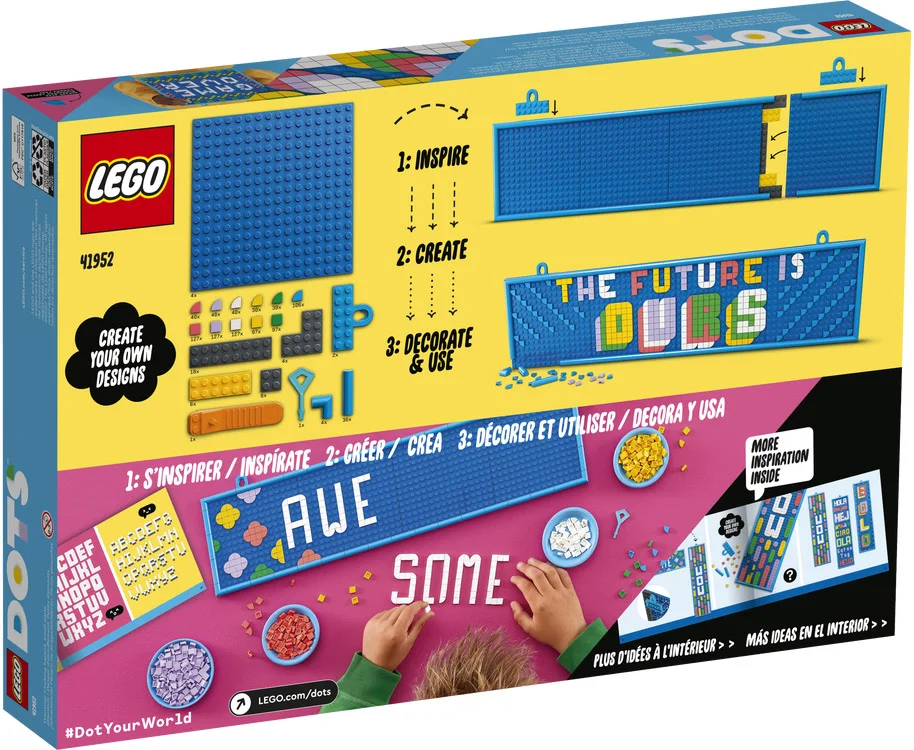 LEGO® DOTS 41952 Bacheca messaggi grande - vue 3