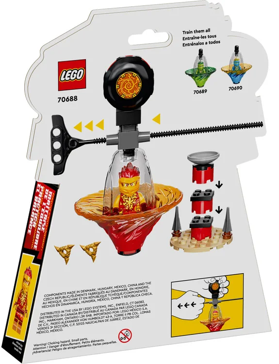 LEGO® Ninjago 70688 Addestramento ninja di Spinjitzu con Kai - vue 6