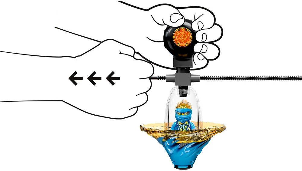 LEGO® Ninjago 70690 Addestramento ninja di Spinjitzu con Jay - vue 4