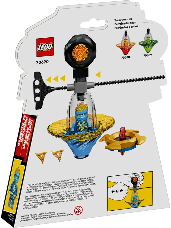 LEGO® Ninjago 70690 Addestramento ninja di Spinjitzu con Jay - vue 5