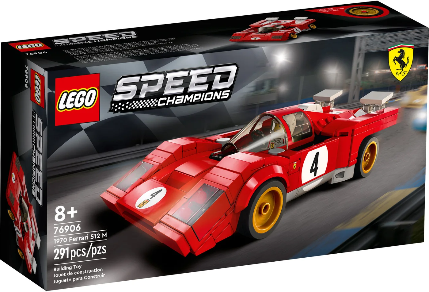 LEGO® Speed Champions 76906 1970 Ferrari 512 M - vue 2