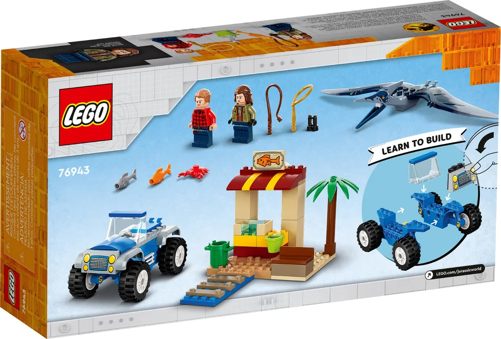 LEGO® Jurassic World 76943 Inseguimento dello Pteranodonte - vue 6