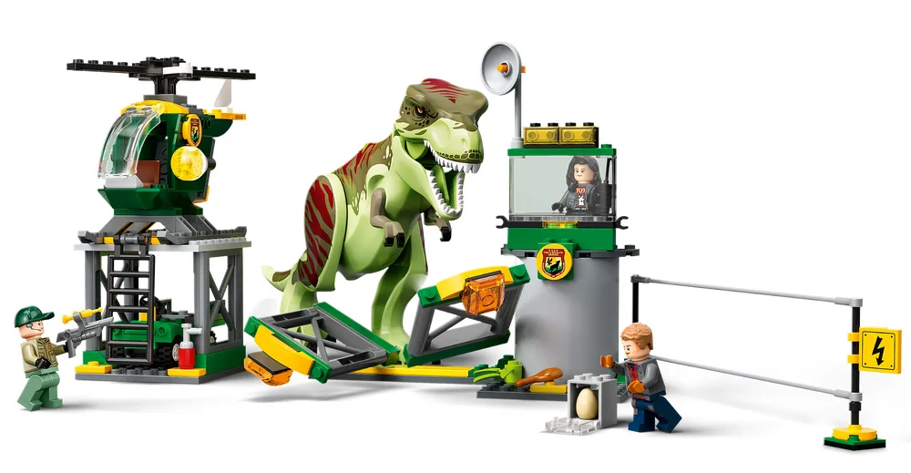 LEGO® Jurassic World 76944 La fuga del T. rex - vue 3