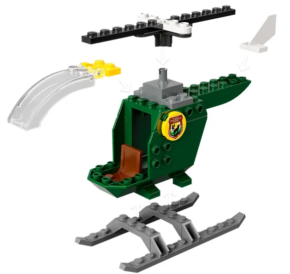 LEGO® Jurassic World 76944 La fuga del T. rex - vue 6