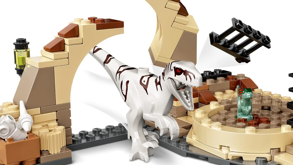 LEGO® Jurassic World 76945 Atrociraptor: inseguimento sulla moto - vue 3