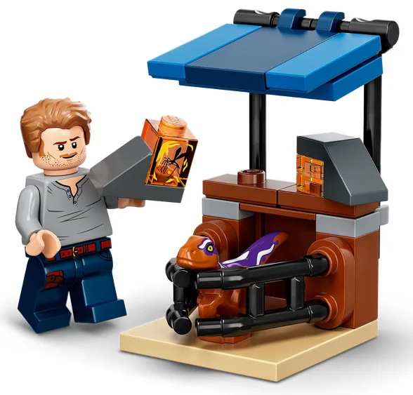 LEGO® Jurassic World 76945 Atrociraptor: inseguimento sulla moto - vue 4