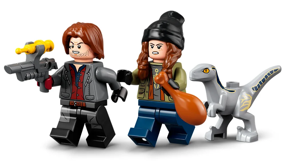 LEGO® Jurassic World 76946 La cattura dei Velociraptor Blue e Beta - vue 4