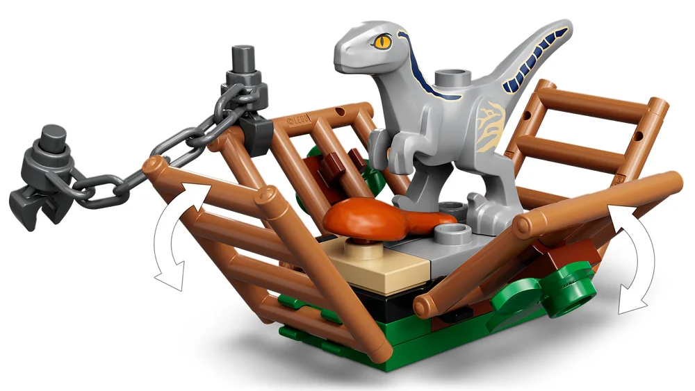 LEGO® Jurassic World 76946 La cattura dei Velociraptor Blue e Beta - vue 7