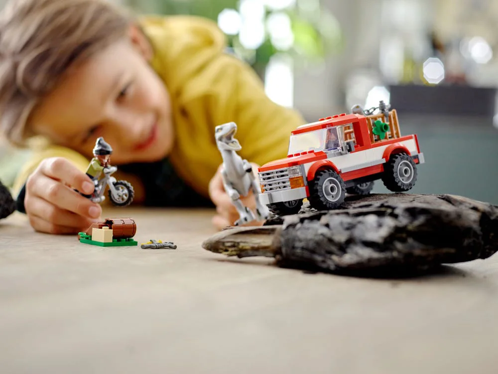 LEGO® Jurassic World 76946 La cattura dei Velociraptor Blue e Beta - vue 9