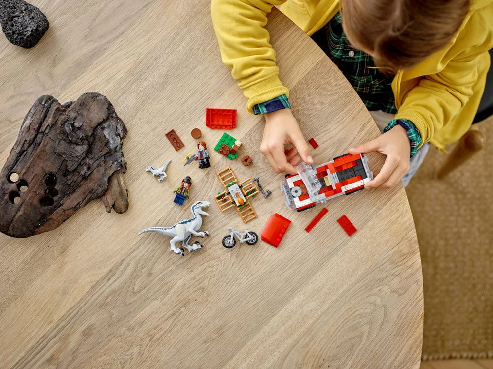 LEGO® Jurassic World 76946 La cattura dei Velociraptor Blue e Beta - vue 10