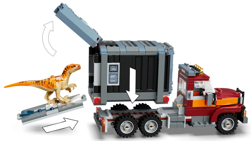 LEGO® Jurassic World 76948 La fuga del T. rex e dell’Atrociraptor - vue 6