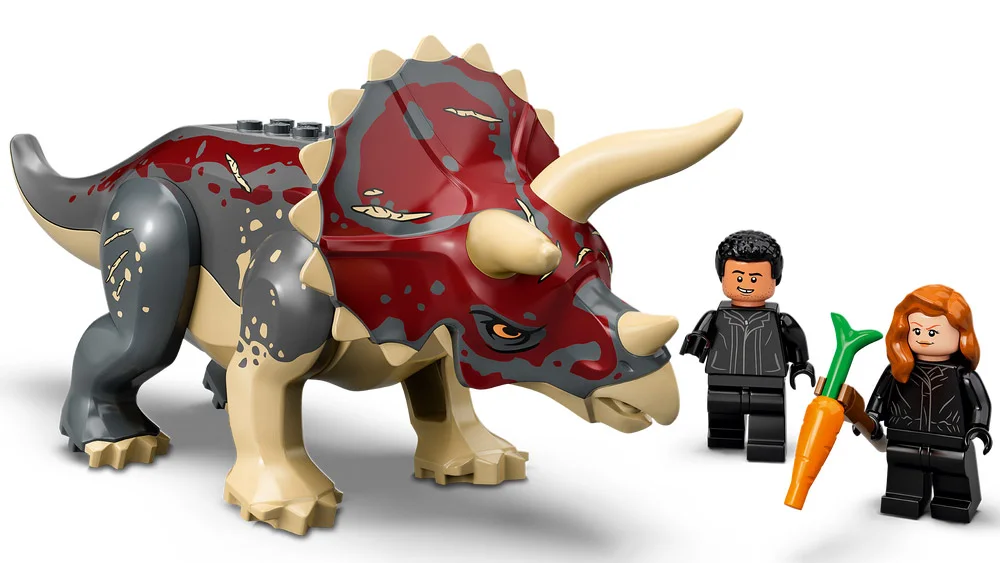 LEGO® Jurassic World 76950 Triceratopo: agguato al pickup - vue 4