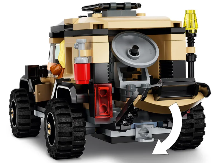 LEGO® Jurassic World 76951 Trasporto del Piroraptor e del Dilofosauro - vue 6