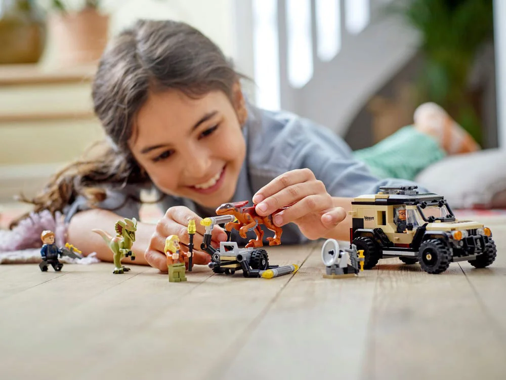 LEGO® Jurassic World 76951 Trasporto del Piroraptor e del Dilofosauro - vue 8
