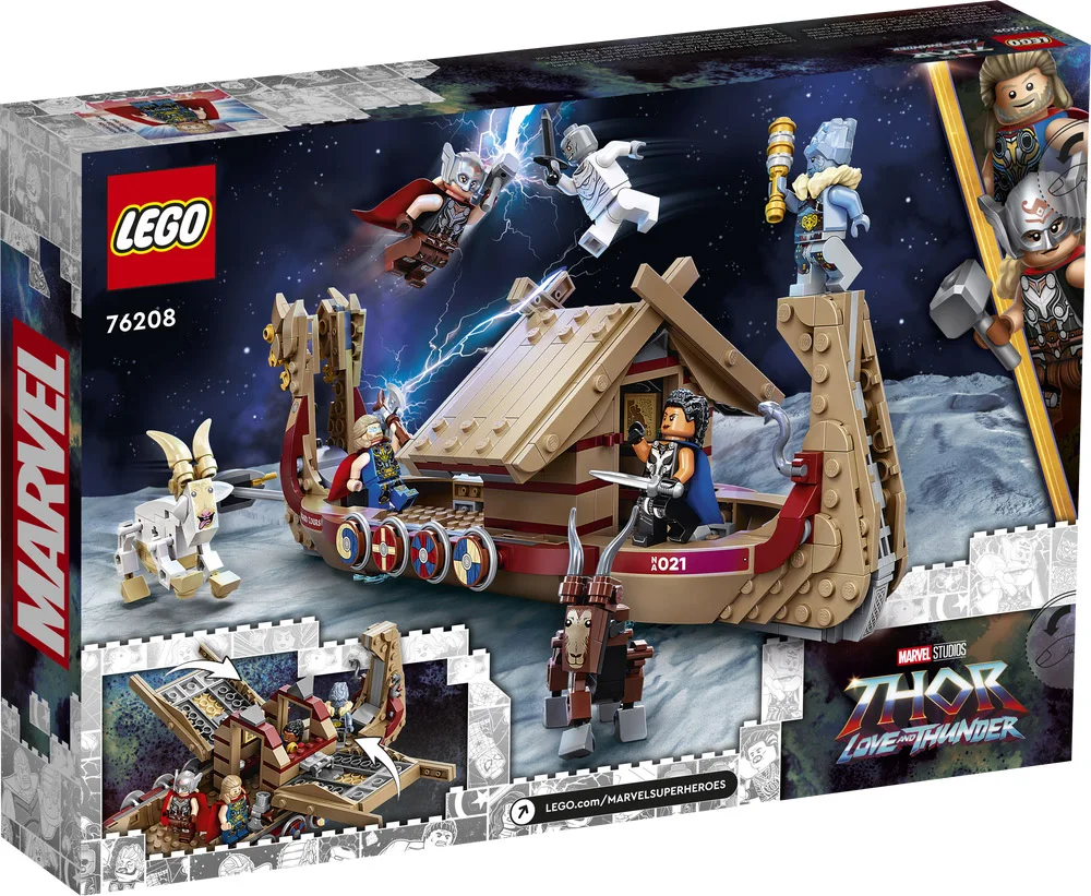 LEGO® Marvel 76208 Drakkar di Thor - vue 3