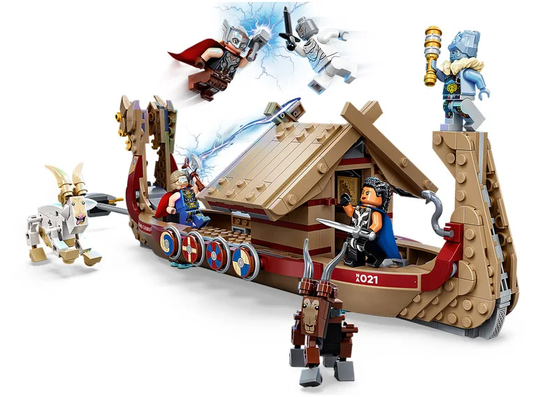 LEGO® Marvel 76208 Drakkar di Thor - vue 4