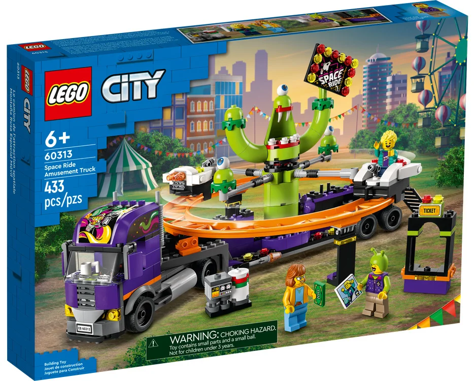 LEGO® City 60313 Il camion della giostra spaziale - vue 2