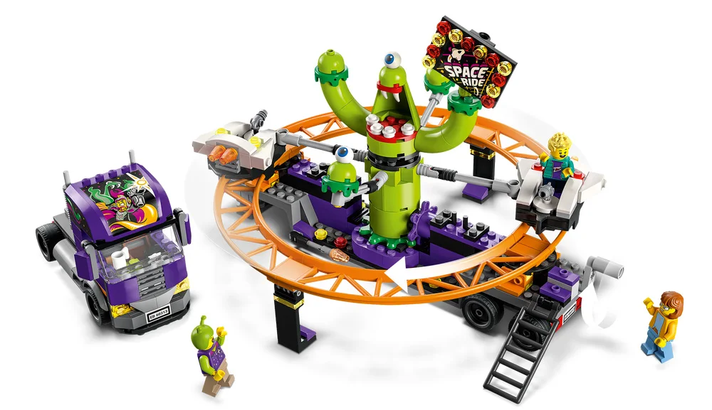LEGO® City 60313 Il camion della giostra spaziale - vue 6